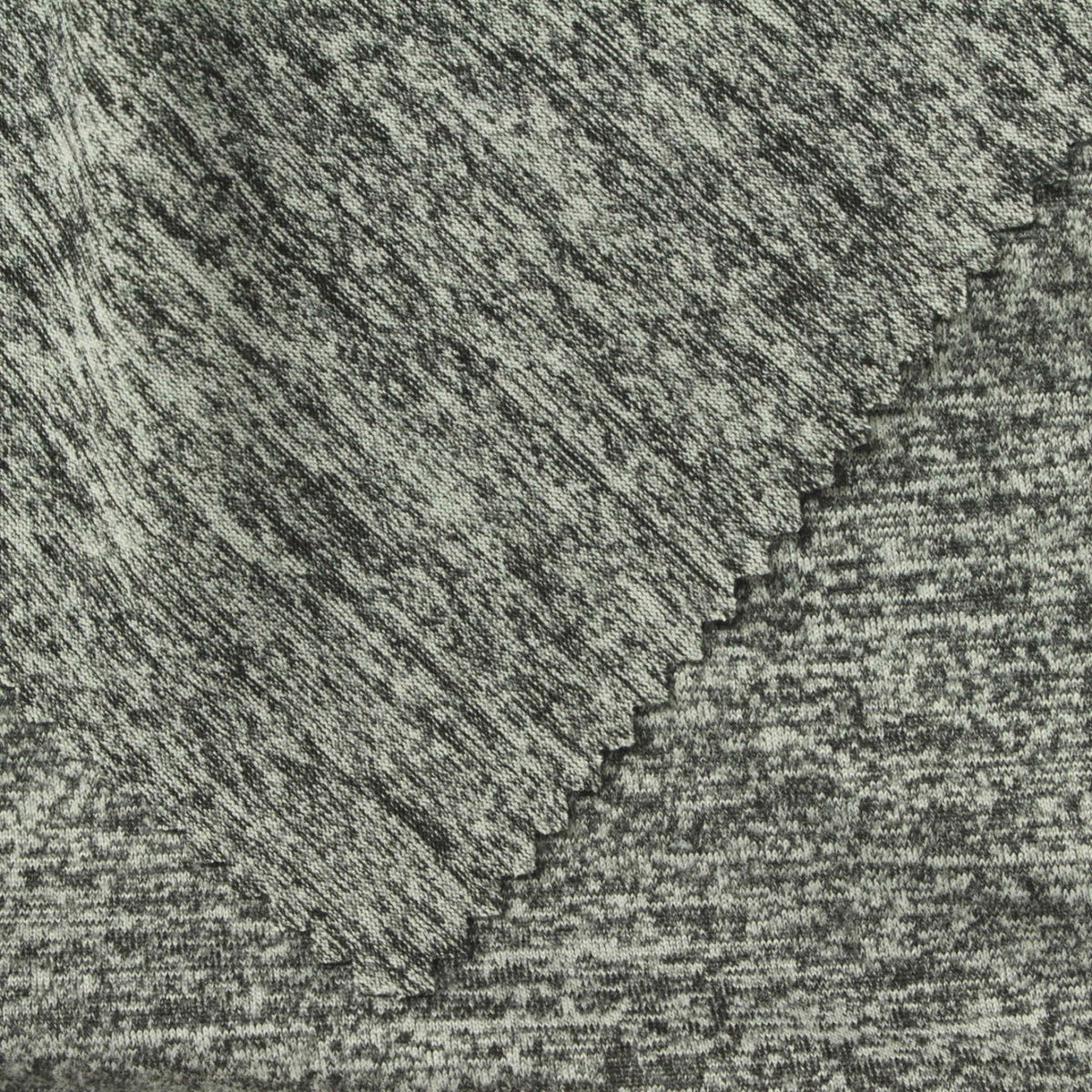 Grey Marl Knit, Polyester, 250 gsm