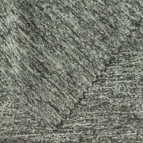Grey Marl Knit, Polyester, 250 gsm