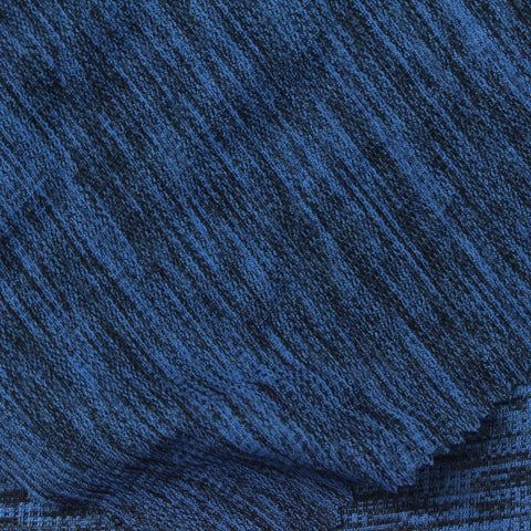 Blue Marl Jacquard, Polyester, 180 gsm