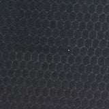 Jacquard 100% Polyester Fleece Fabric, 160 gsm, 150 cm — Black