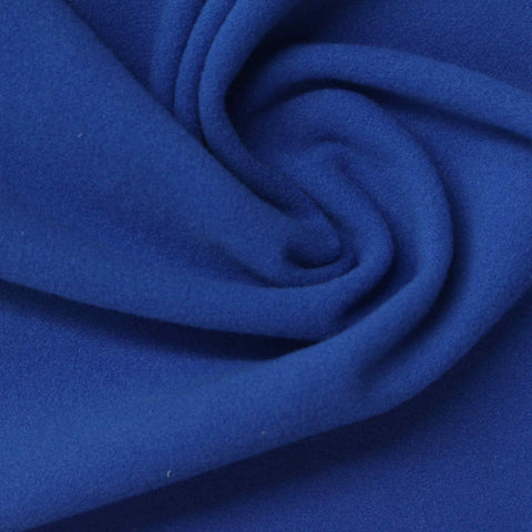 Polyester Stretch Velvet Fabric, 310 gsm, 160 cm — Blue