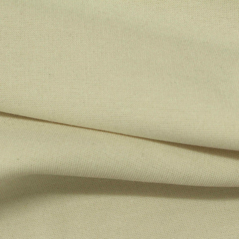 Cotton Polyester Scuba Knit Fabric, 290 gsm, 170 cm — Beige