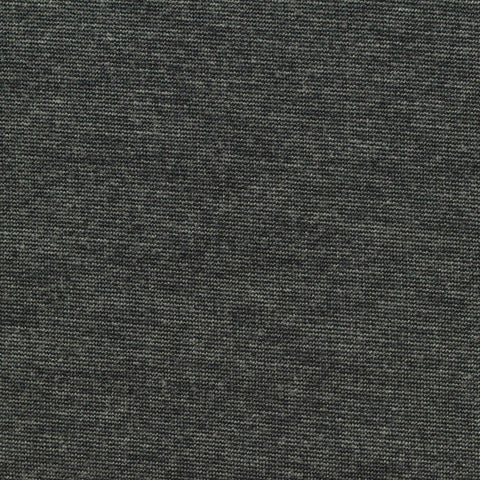 Dark Grey Marl Ponte Knit, Poly-Viscose, 270 gsm