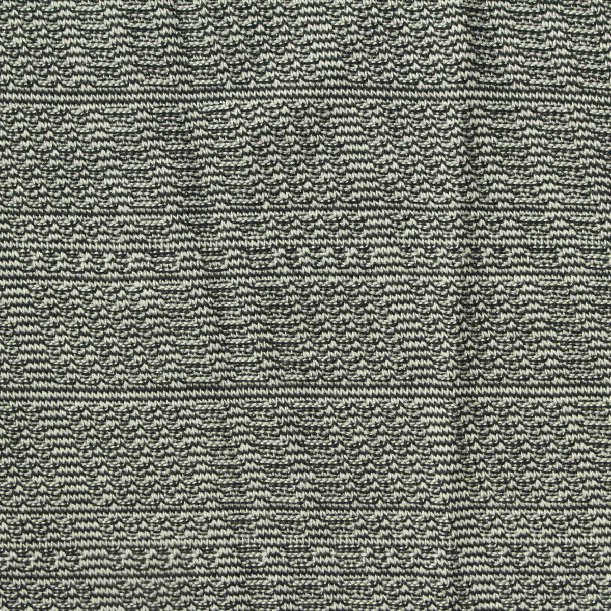 Black Textured-Band Jacquard, Viscose-Poly