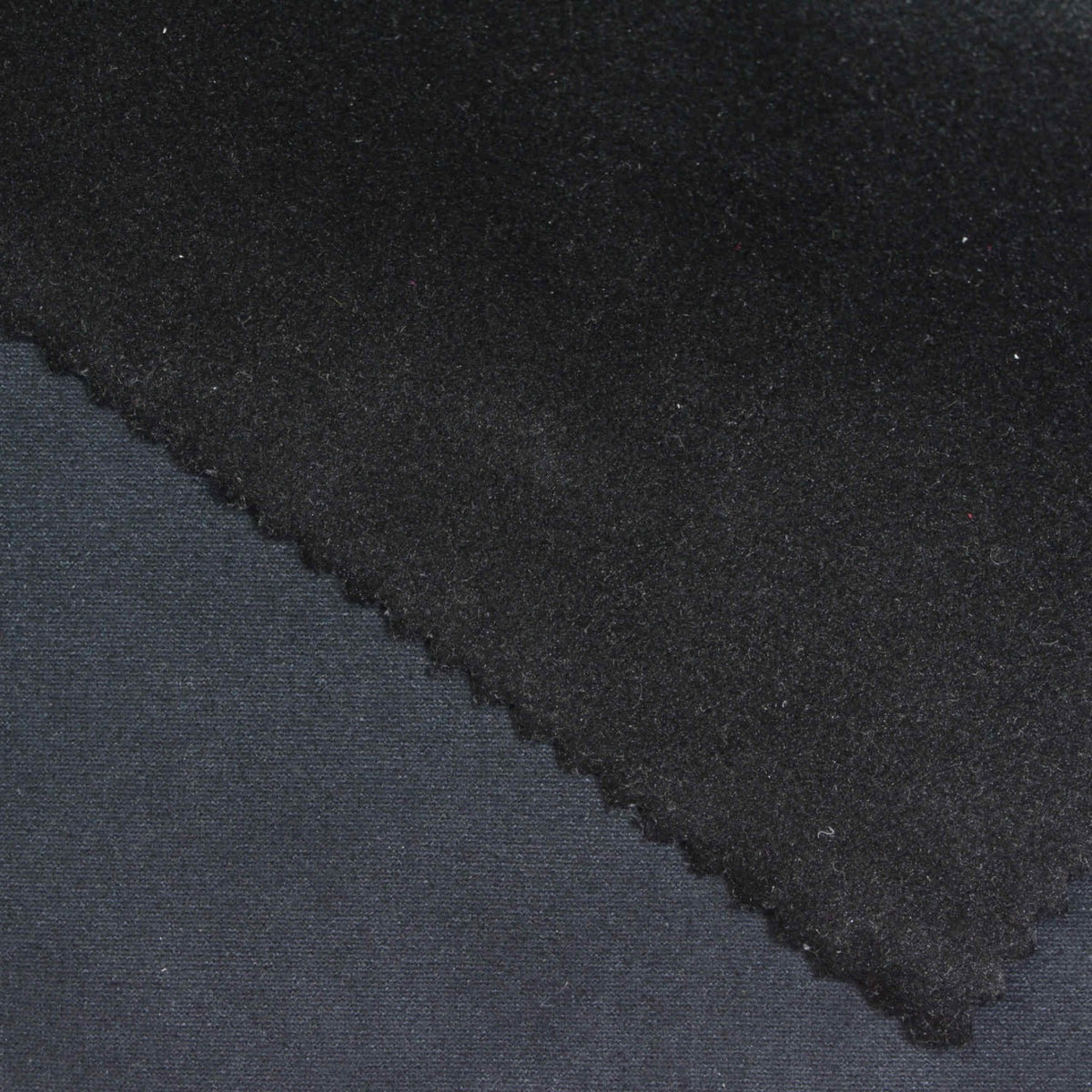 Black Brushed Faux Suede, Polyester