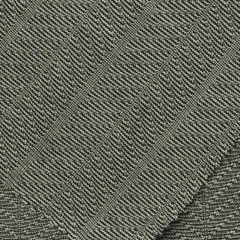 Black Herringbone Jacquard, Viscose