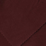 Polyester Viscose Stretch Ponte Knit Fabric, 300 gsm, 160 cm — Red