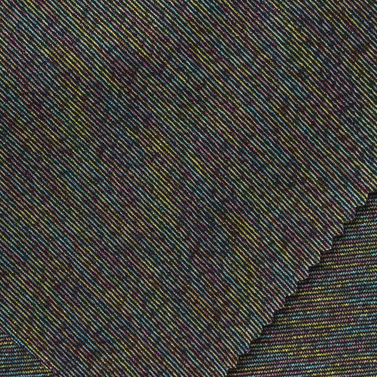 Yellow Marl Knit, Nylon-Metallic