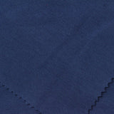 Polyester Viscose Stretch Ponte Knit Fabric, 340 gsm, 160 cm — Navy