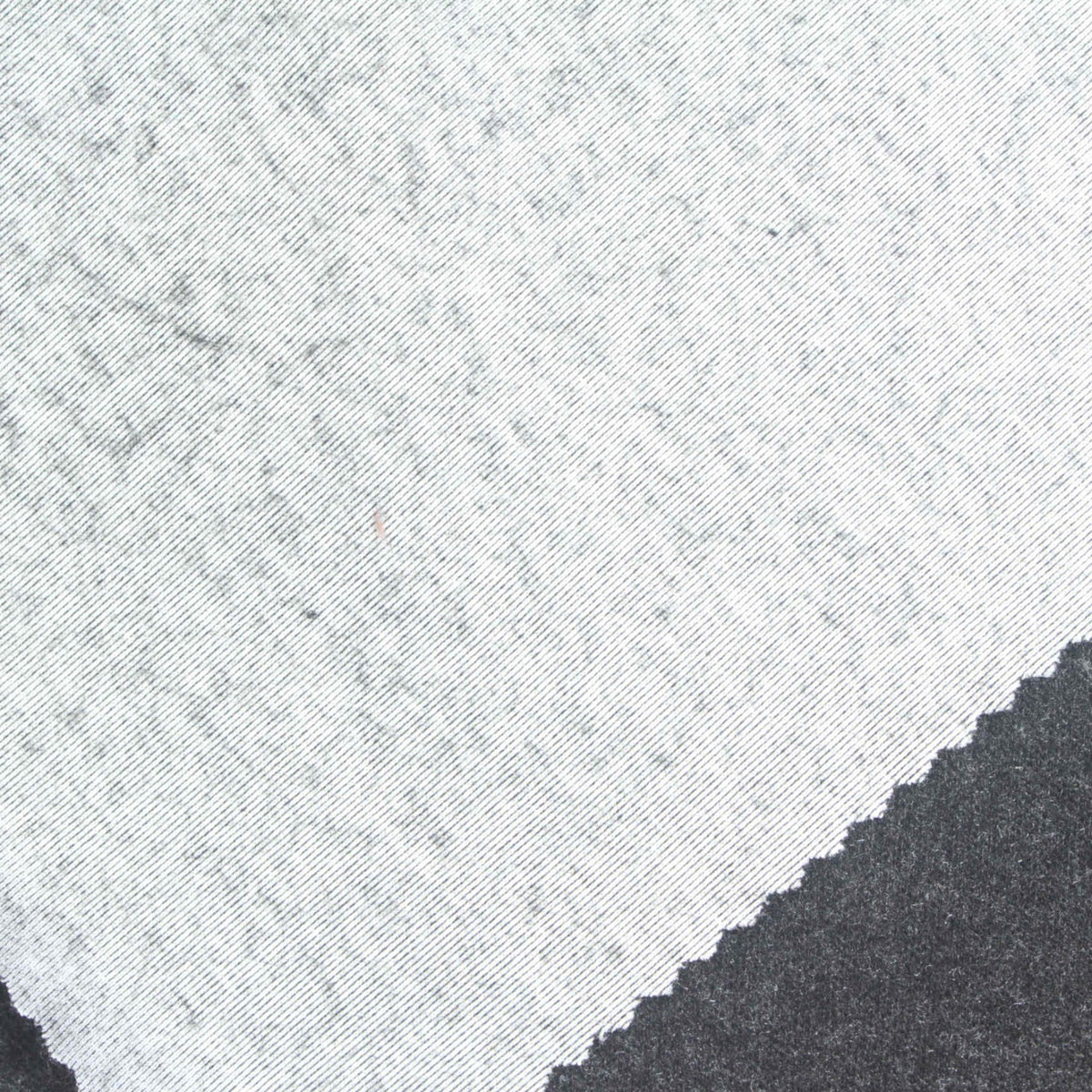 Light Grey Marl Velvet, Poly-Viscose