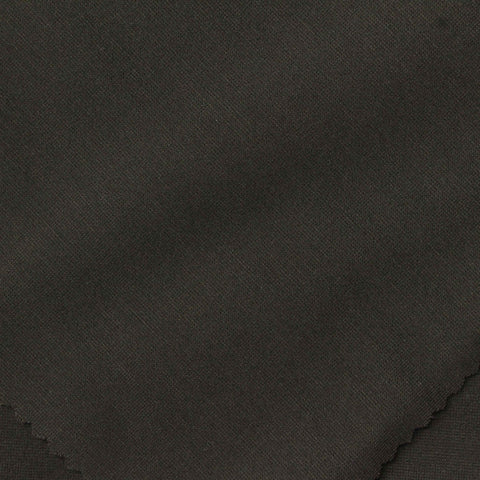 Viscose Nylon Stretch Ponte Knit Fabric, 330 gsm, 160 cm — Brown