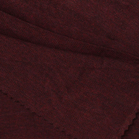 Viscose Nylon Stretch Ponte Knit Fabric, 330 gsm, 160 cm — Red