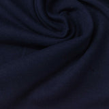 100% Cotton Interlock Knit Fabric, 220 gsm, 160 cm — Navy