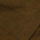Polyester Viscose Stretch Ponte Knit Fabric, 340 gsm, 160 cm — Brown