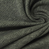 Dark Grey-Green Marl Mesh, Poly-Cotton