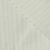 Jacquard 100% Polyester Knit Fabric, 220 gsm, 170 cm — White — texture