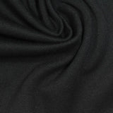 Polyester Cotton Mesh Fabric, 330 gsm, 175 cm — Black