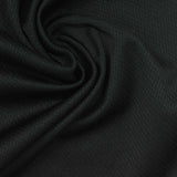 100% Polyester Mesh Fabric, 180 gsm, 190 cm — Black