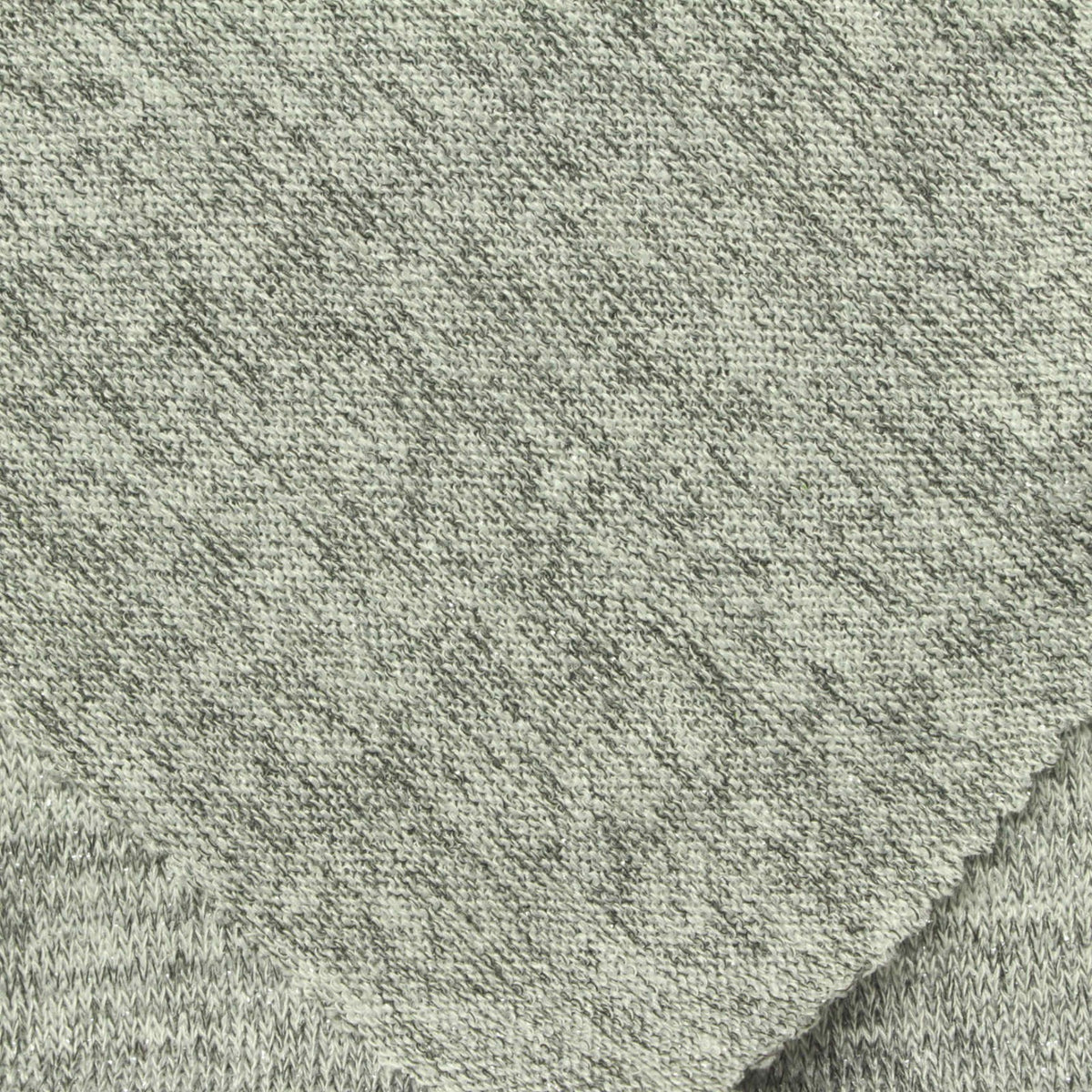 Dark Grey Marl Jersey Knit, Poly-Viscose, 225 gsm