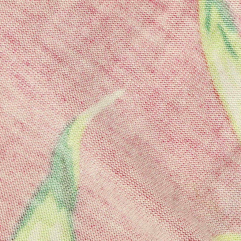 Yellow Flowers Jersey Knit, Viscose