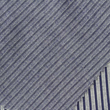 Blue Stripe Jersey Knit, Viscose-Poly