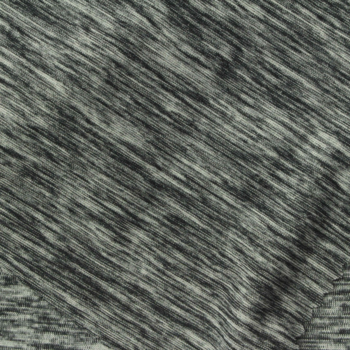 Black Marl Knit, Polyester, 140 gsm