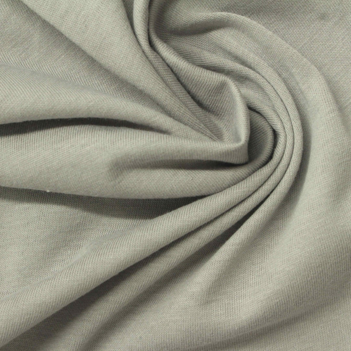 100% Cotton Jersey Knit Fabric, 150 gsm, 170 cm — Green
