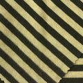 Dark Green Stripes Knit, Polyester