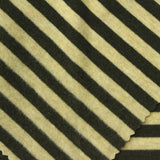 Dark Green Stripes Knit, Polyester