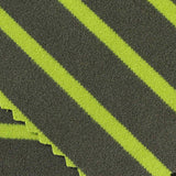 Lime Diagonal-Stripe Velvet, Polyester — texture