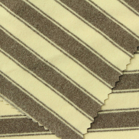 Brown Stripes Velvet, Polyester