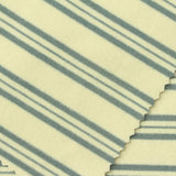 Blue-Grey Stripes Velvet, Polyester
