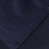 Polyester Stretch Velvet Fabric, 300 gsm, 165 cm — Navy