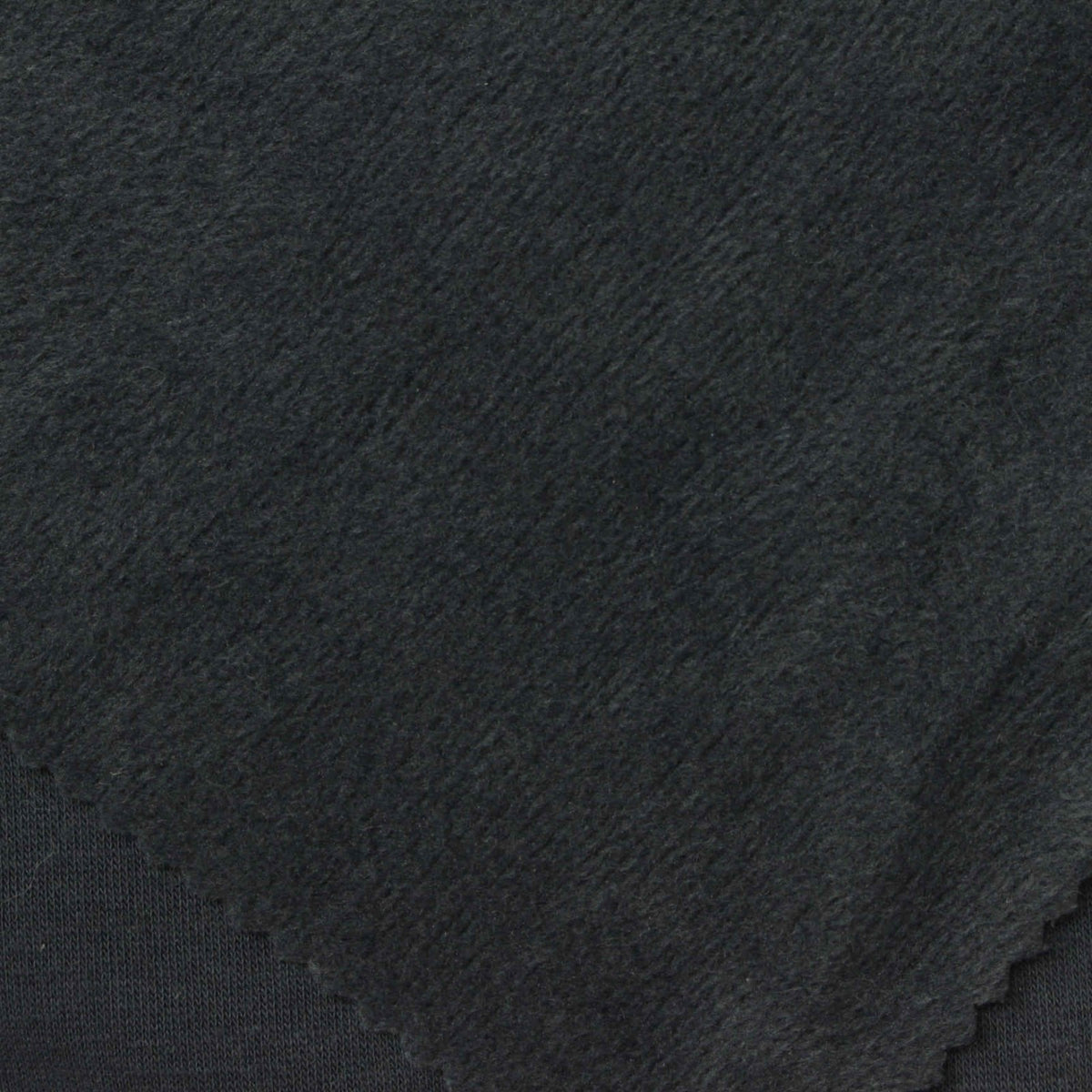 Polyester Cotton Stretch Velvet Fabric, 280 gsm, 165 cm — Black, ref EF-259672