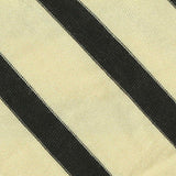 Black Diagonal-Stripe Knit, Viscose — texture