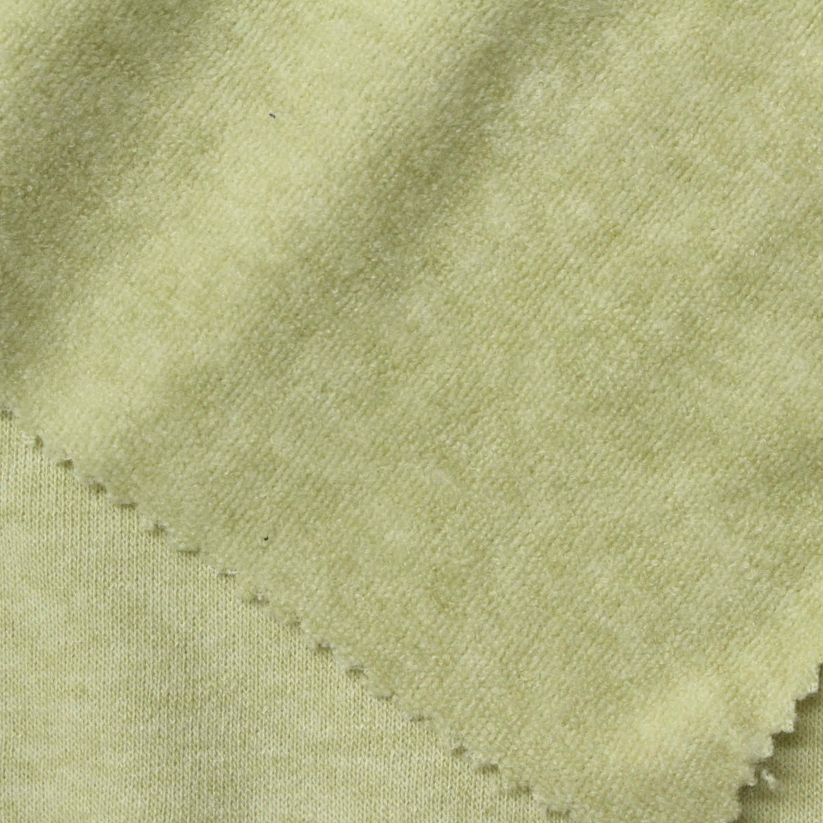 Light Green Marl French Terry, Poly-Viscose
