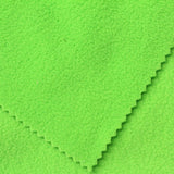 100% Polyester Fleece Fabric, 230 gsm, 155 cm — Green
