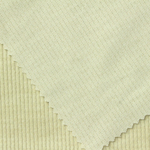 Viscose Polyester Blend Stretch Rib Knit Fabric, 280 gsm, 185 cm — Green