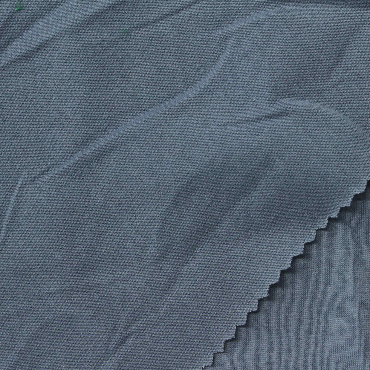 Cotton Polyester Jersey Knit Fabric, 150 gsm, 175 cm — Blue, ref EF-259767