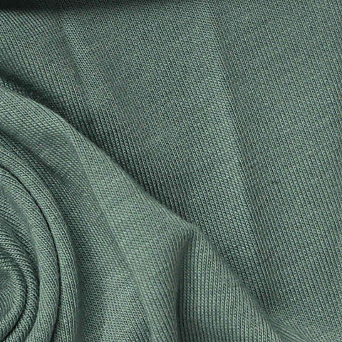 Cotton Modal Stretch Knit Fabric, 180 gsm — Green
