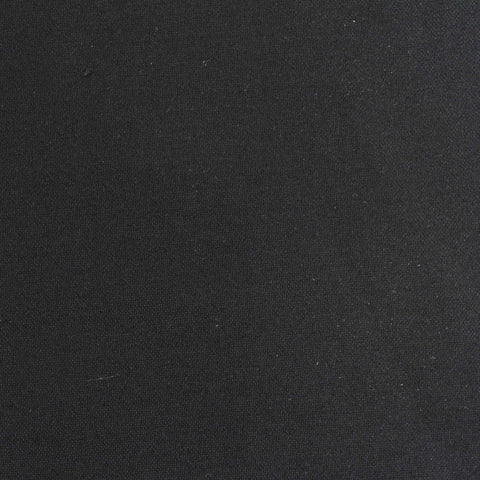 Viscose Nylon Stretch Piqué Knit Fabric, 160 gsm — Black
