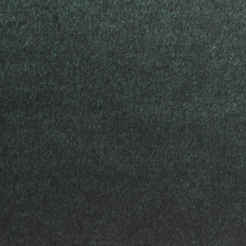 Dark Green Marl Interlock Knit, Viscose-Poly