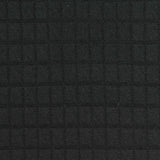 Black Tone-on-Tone Square Jacquard, Polyester