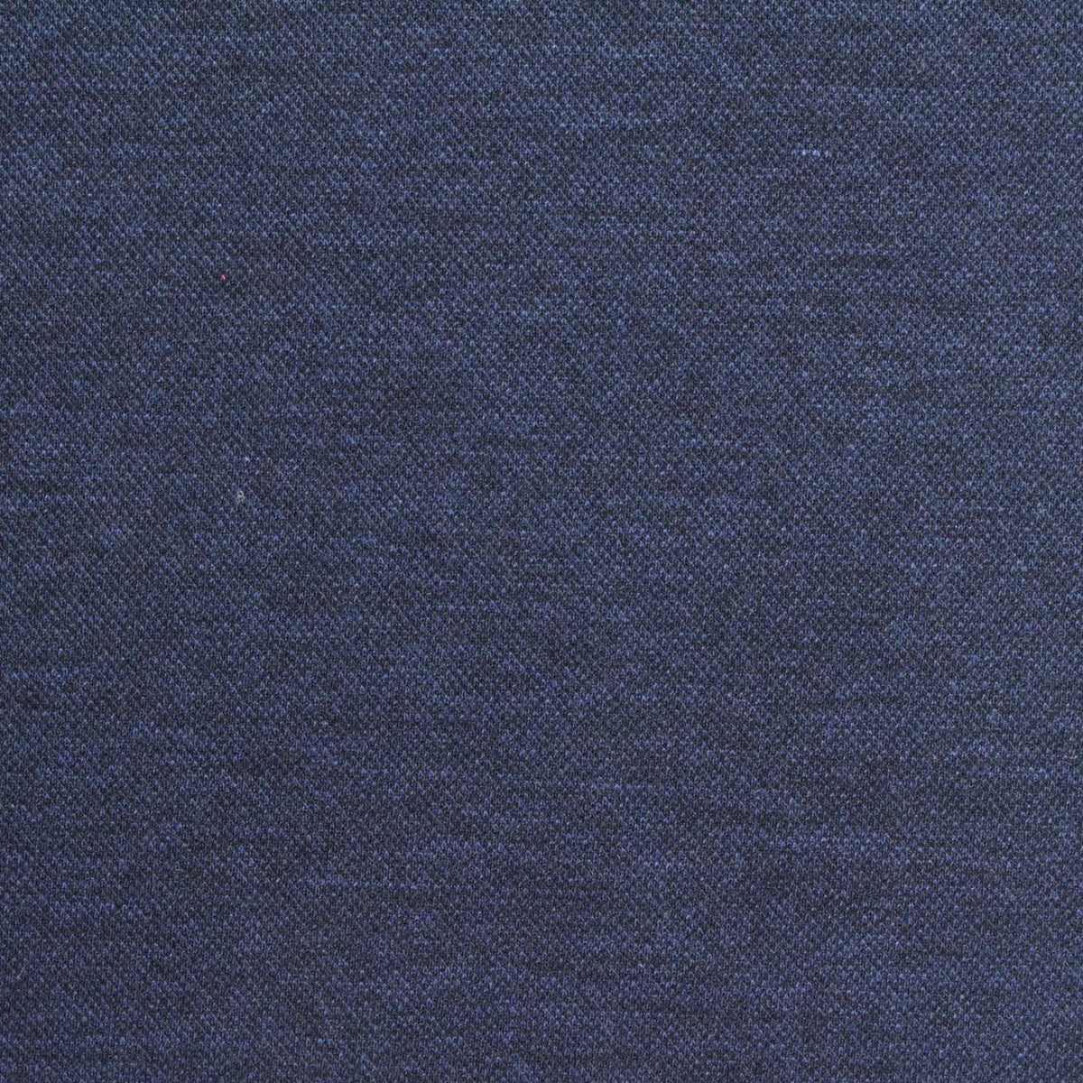 Dark Blue Marl Interlock Knit, Poly-Nylon