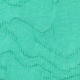 Teal Tone-on-Tone Jacquard, Cotton-Poly — texture
