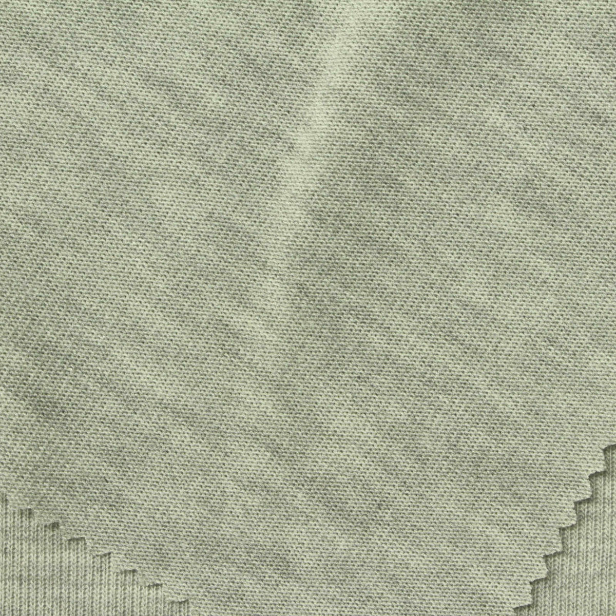 Polyester Stretch Chunky Knit Fabric, 195 gsm — Green