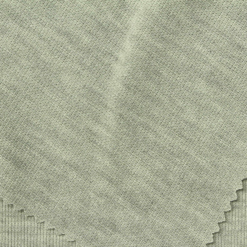 Polyester Stretch Chunky Knit Fabric, 195 gsm — Green