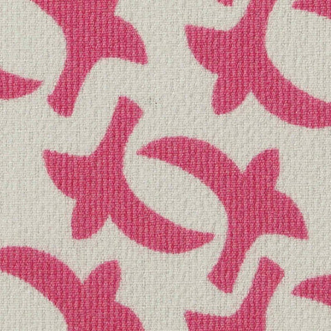 Pink Abstract Seersucker