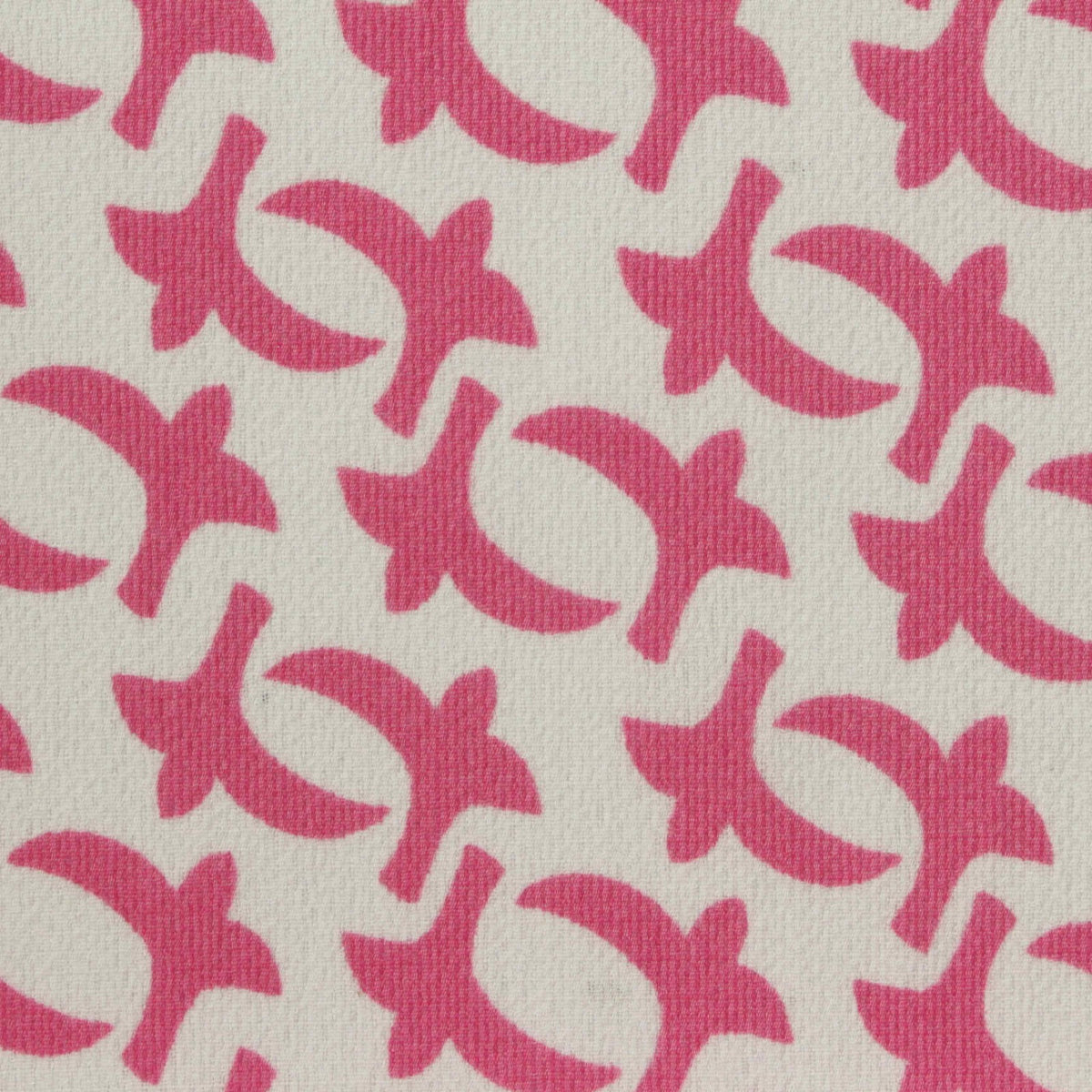 Pink Abstract Seersucker