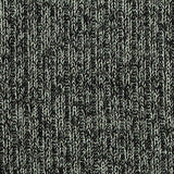 Dark Grey Marl Rib Knit — texture